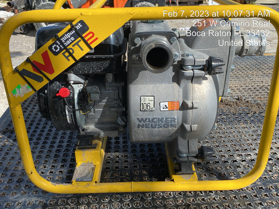 2022 WACKER NEUSON PT2A