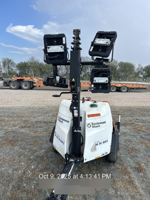 2023 Generac MLT2 Diesel, Flex Switch 120V Input, Powerzone Controller, 
(4) 320W LED Lights, 4kW Generator, 39.9 Gal Fuel Tank, 2" Ball, T3