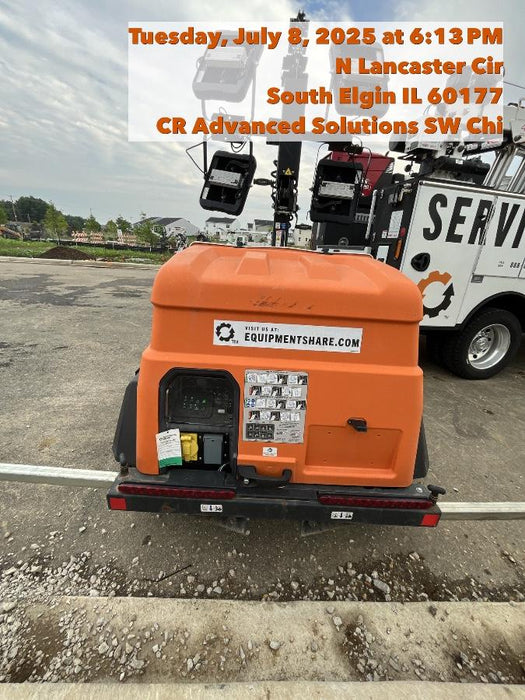 2024 Generac MLT2 Diesel, Flex Switch 120V Input, Powerzone Controller, 
(4) 320W LED Lights, 4kW Generator, 39.9 Gal Fuel Tank, 2" Ball, T3