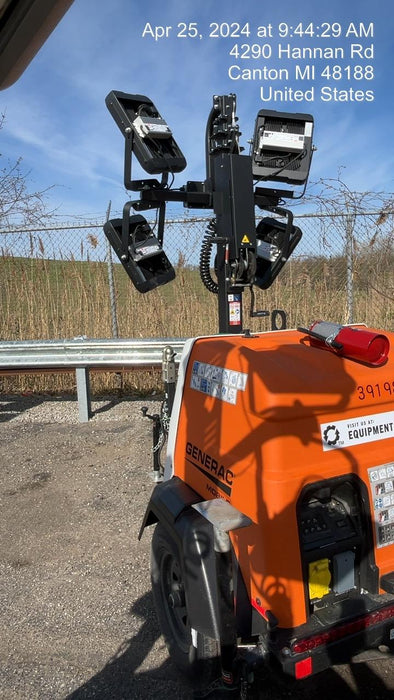 2024 Generac MLT2 Diesel, Flex Switch 120V Input, Powerzone Controller, 
(4) 320W LED Lights, 4kW Generator, 39.9 Gal Fuel Tank, 2" Ball, T3