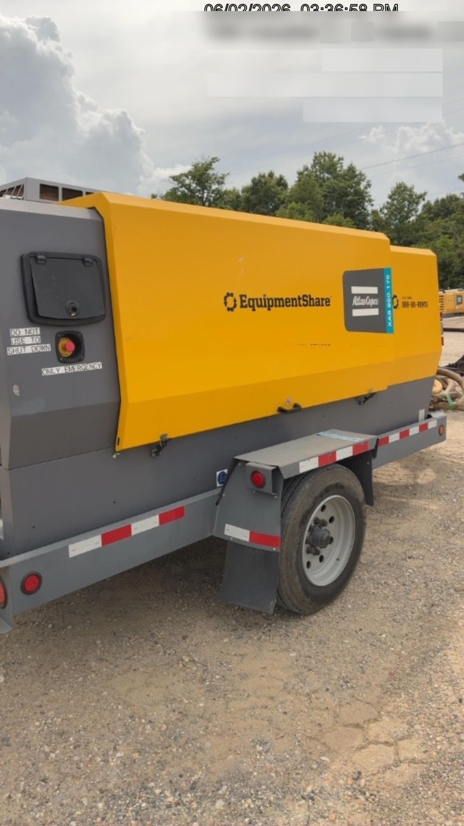 2023 ATLAS COPCO XAS 850