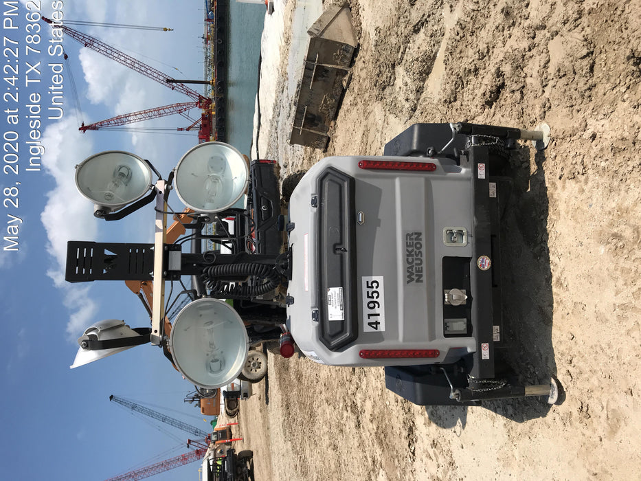 Wacker Neuson LTV6K-MH Power mast, 1100W MH, Fuel Sensors, Wiring Harness