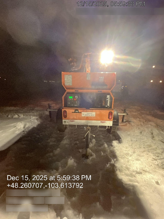 2024 Wanco WLTT-4MM4K Diesel, Deep Sea Controller, Shore Power Plug, Auto Start, (4) 350W LED Floodlights, 4kW Generator, 60 Gal Fuel Tank, 2" Ball, T3