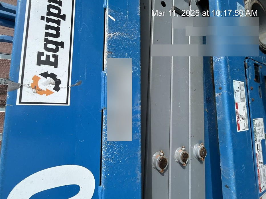 2020 Genie GS-1930 Solid Non Marking Tires, Beacon, Folding rails with half height swing gate, 800W Inverter