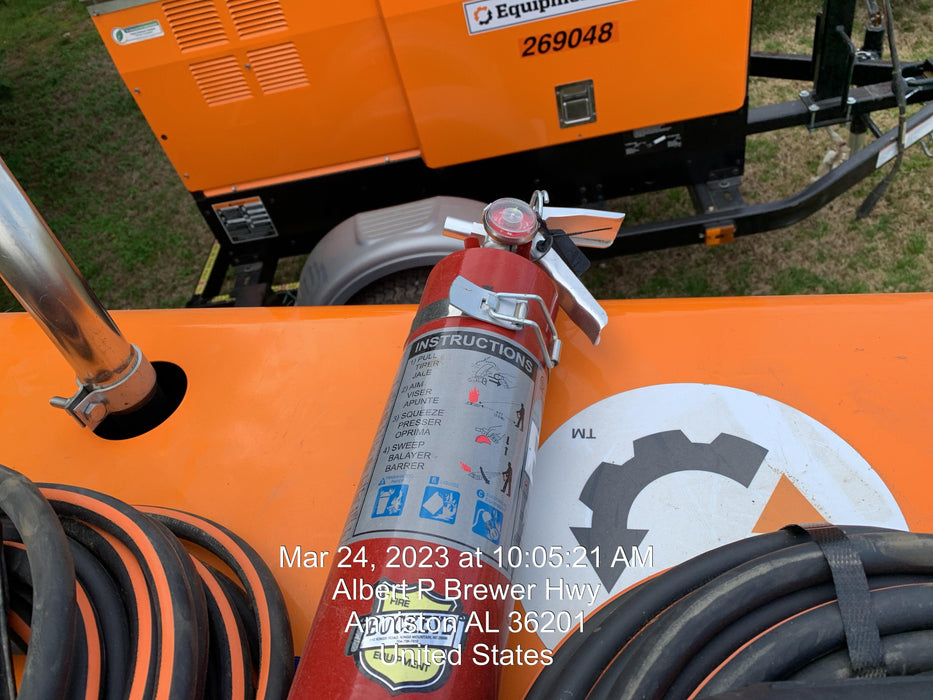 2022 Lincoln Electric LE400 Kubota V1505, Trlr, Cable Rack, Light Kit, ES Decals, T3