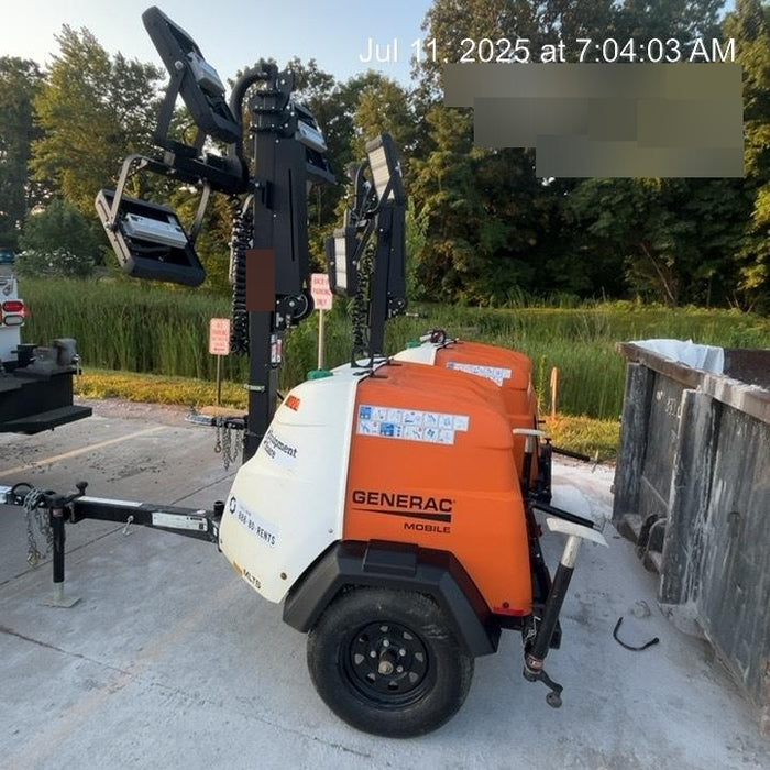 2023 Generac MLT2 Diesel, Flex Switch 120V Input, Powerzone Controller, (4) 320W LED Lights, 4kW Generator, 39.9 Gal Fuel Tank, 2" Ball, T3