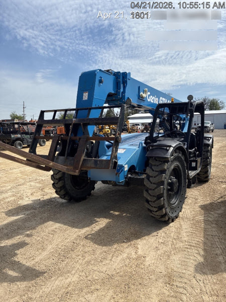 2018 Genie GTH-636 Genie GTH-636 w/Open ROPS, Solid Tires, Work Light/Beacon, 48" Carriage and Forks
