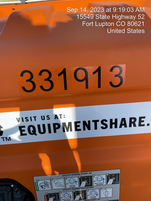 2023 Generac MLT2 Diesel, Flex Switch 120V Input, Powerzone Controller, (4) 320W LED Lights, 4kW Generator, 39.9 Gal Fuel Tank, 2" Ball, T3
