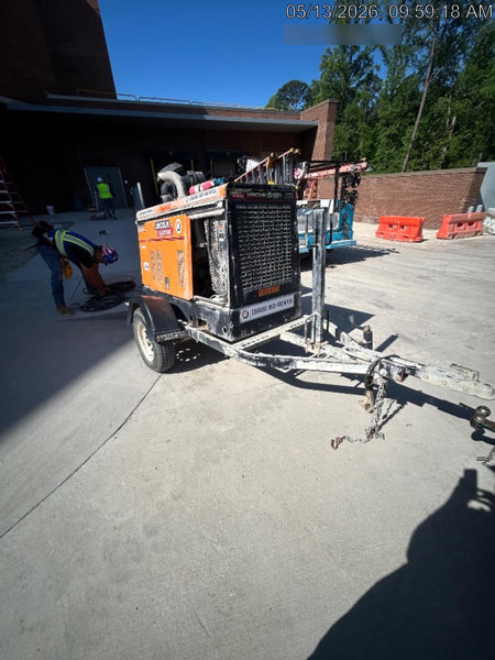 2021 Lincoln Electric Vantage 549X Ready Pak 3, ORANGE (includes trailer, cable rack, fender light kit)
