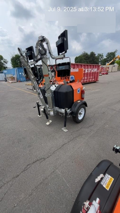 2024 Wanco WLTT-4MM4K Diesel, Deep Sea Controller, Shore Power Plug, Auto Start, (4) 350W LED Floodlights, 4kW Generator, 60 Gal Fuel Tank, 2" Ball, T3