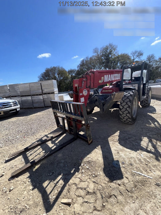 2018 Manitou MTA10055 MTA10055 - 74 HP T4, Canopy, Worklights/Strobe, Beacon, 66" Carriage, 60" Forks, Solid Tires, Lift Hook, Aux Hydraulics
