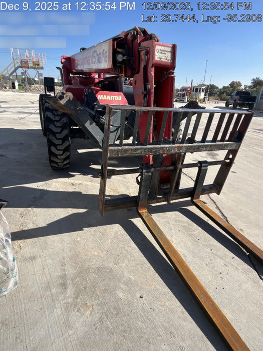 2019 Manitou MTA10055 MTA10055 - 74 HP T4, Canopy, Worklights/Strobe, Beacon, 66" Carriage, 60" Forks, Solid Tires, Lift Hook, Aux Hydraulics