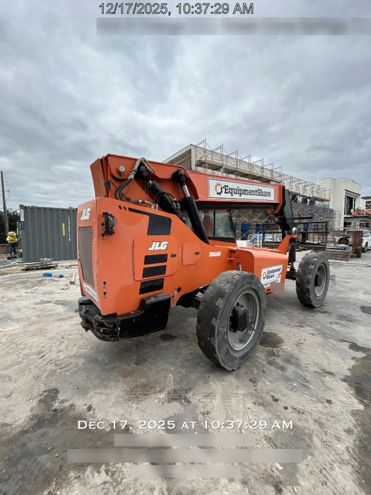 2020 Skytrak 8042 Cab/Heat/Air, Solid Tires, Work Lights, Beacon, Aux Hydraulics, Back up Alarm, Lifting Eye, ES Decals