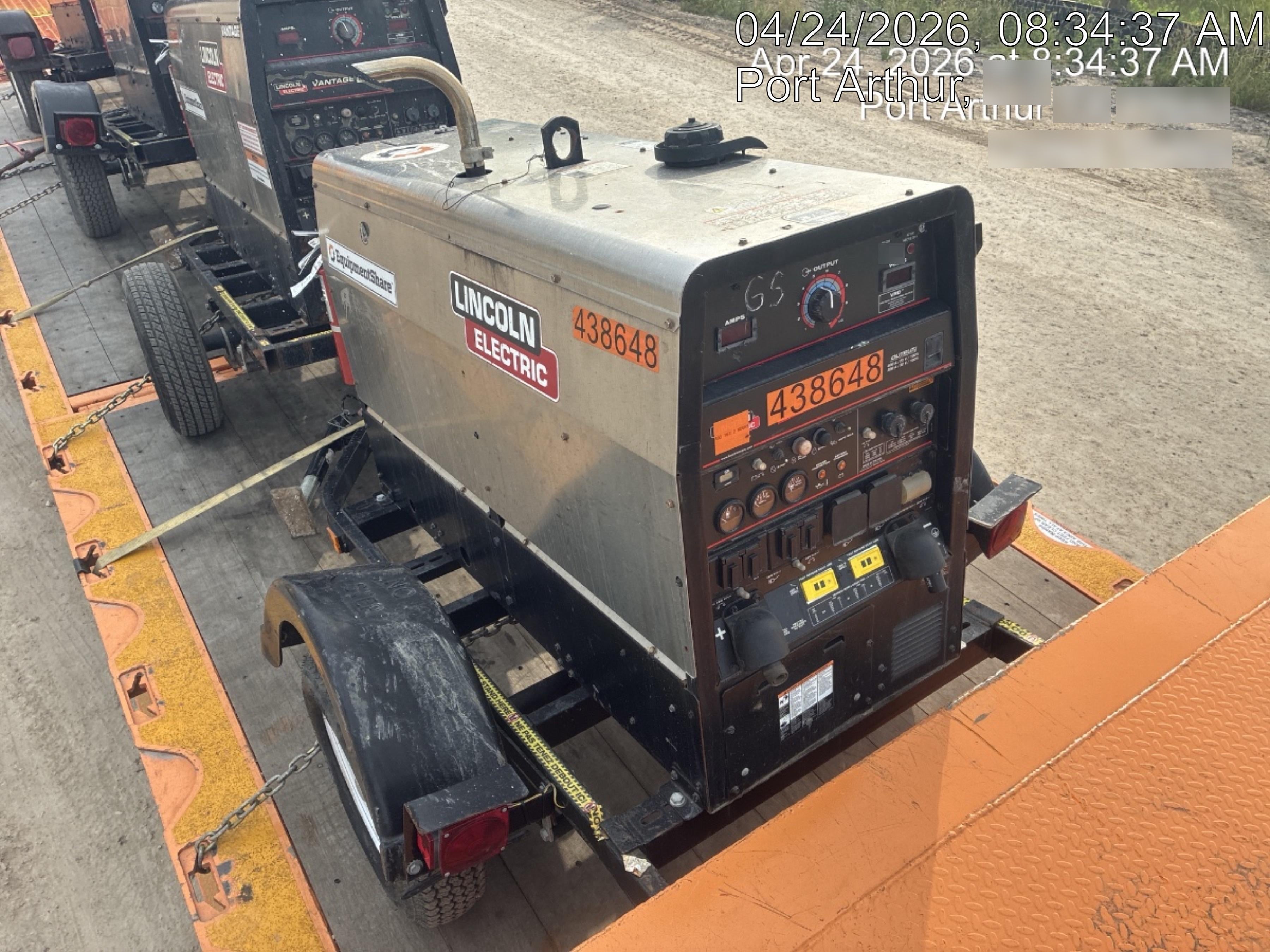 2024 Lincoln Electric LE400 Kubota V1505, Trlr, Cable Rack, Light Kit, ES Decals, T3