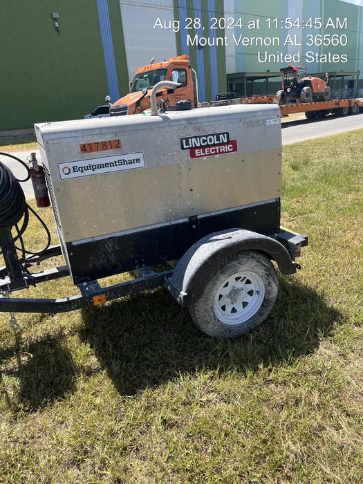 2024 Lincoln Electric LE400 Kubota V1505, Trlr, Cable Rack, Light Kit, ES Decals, T3