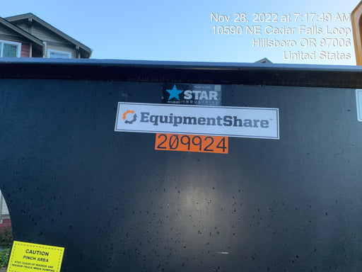 2022 STAR INDUSTRIES M-1820 - Self-Dump Hopper