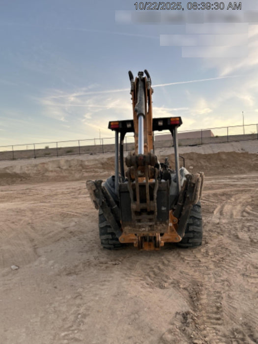 2019 Case 580N EP Canopy, 4WD, GP Front Bucket, Standard Stick, 2-Way Aux Hydraulics, ISO Controls