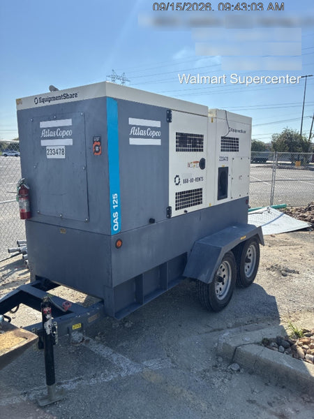 2022 ATLAS COPCO QAS 125