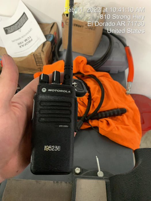 2021 MOTOROLA XPR3300E