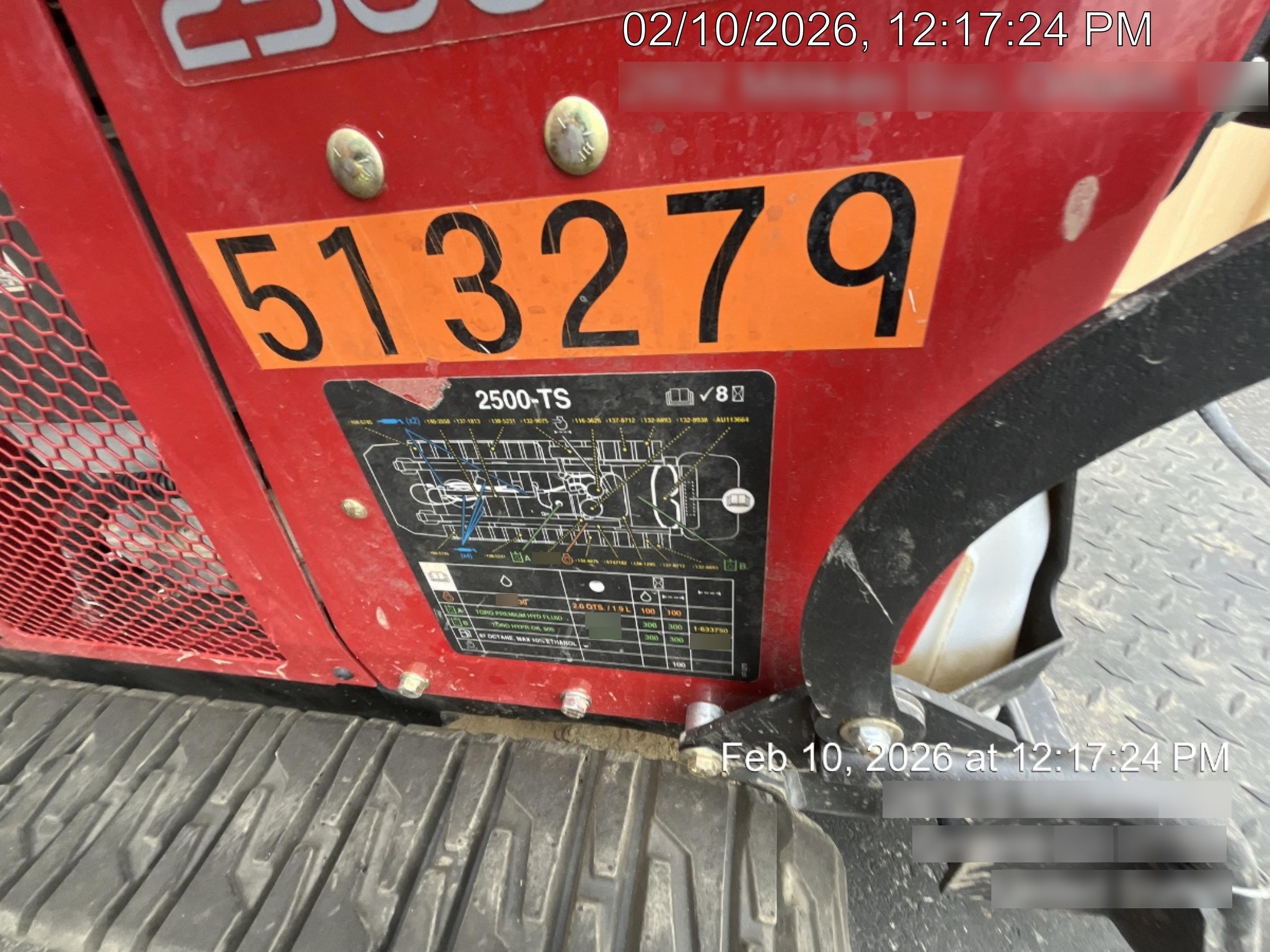 2025 TORO MBTX 2500-TS
