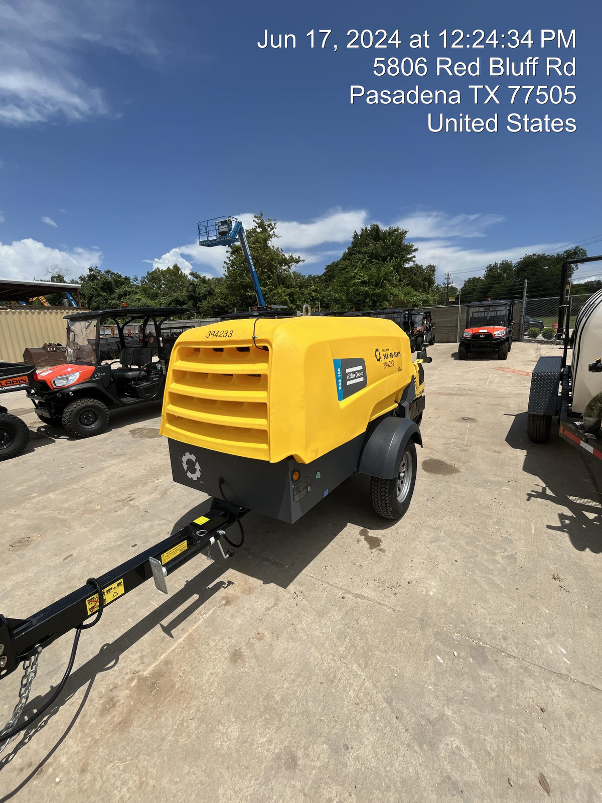 2024 ATLAS COPCO XAS188 CWK