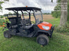 2021 Kubota RTV-X1140W-H Plastic Canopy, Windshield Acrylic Clear, LED Strobe Light, Wire Harness Kit, Back up Alarm