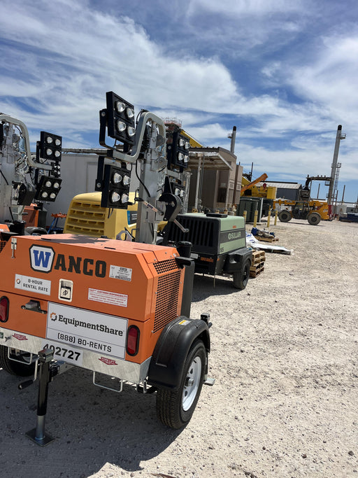 2024 Wanco WLTT-4MM4K Diesel, Deep Sea Controller, Shore Power Plug, Auto Start, (4) 350W LED Floodlights, 4kW Generator, 60 Gal Fuel Tank, 2" Ball, T3