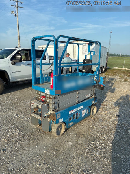 2018 Genie GS-1930 Genie GS-1930 w/Fixed Rail, Chain Entry
