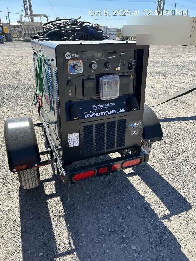 2025 MILLER ELECTRIC BIG BLUE 400