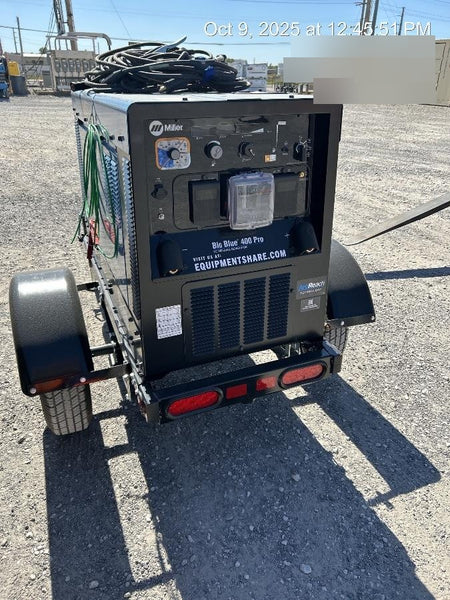 2025 MILLER ELECTRIC BIG BLUE 400