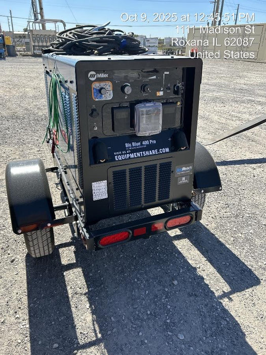 2025 MILLER ELECTRIC BIG BLUE 400