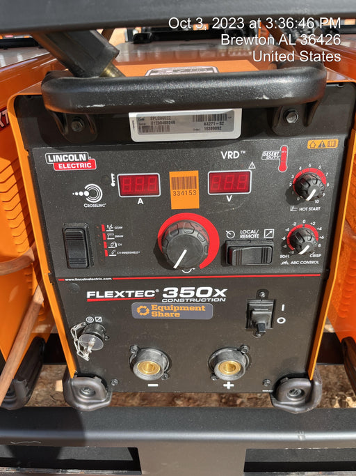 2023 LINCOLN ELECTRIC FLEXTEC 350X