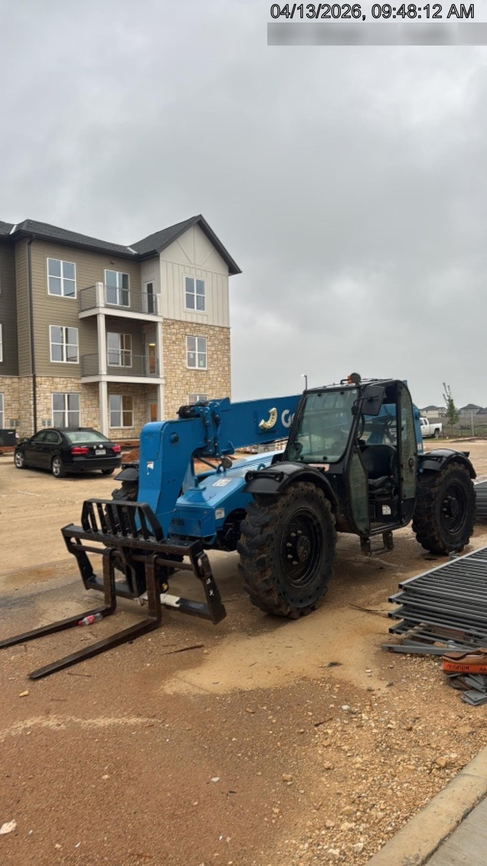 2018 Genie GTH-636 Genie GTH-636 w/Enclosed Cab w/HVAC, Work Lights, Solid Tires, Beacon, 48" Carriage and Forks