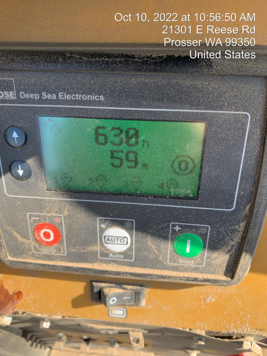 2020 Allmand NLV3GR (4) LED Light Fixture 350W, 23' Vertical Mast, 3kW Prime, Towable, Deep Sea L401, Leveling Jacks, Yanmar T4F 5.8hp