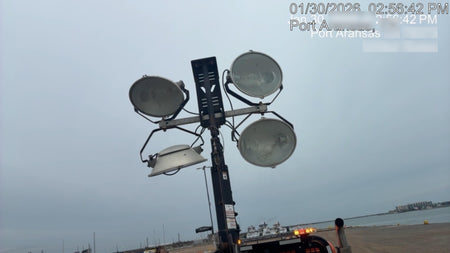 2019 Wacker Neuson LTV6L-MH Wacker Neuson LTV6L Mobile Light Tower w/Fuel Level Sensor Installed
