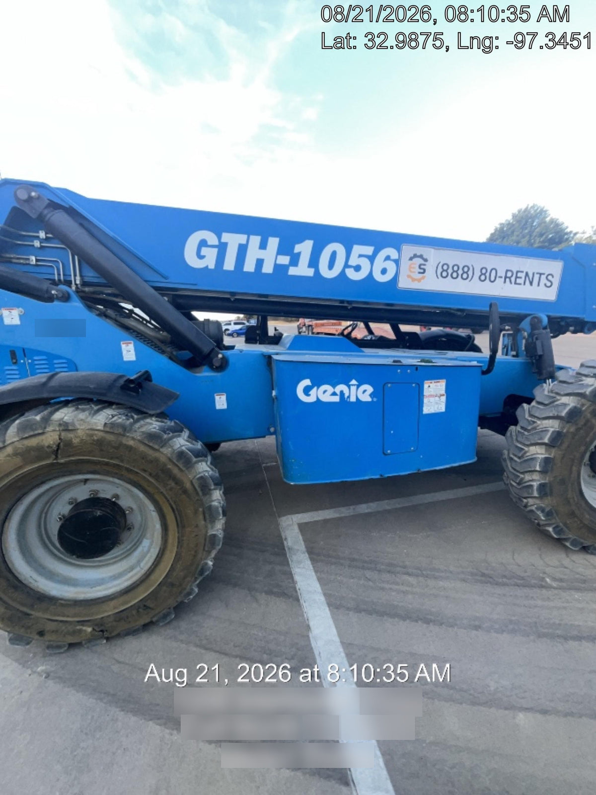 2019 GENIE GTH-1056
