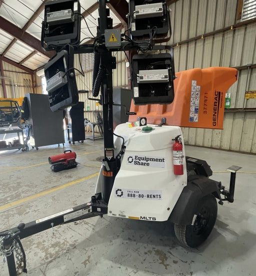 2023 Generac MLT2 Diesel, Flex Switch 120V Input, Powerzone Controller, 
(4) 320W LED Lights, 4kW Generator, 39.9 Gal Fuel Tank, 2" Ball, T3