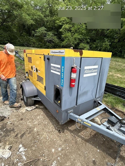 2021 ATLAS COPCO PAS 150 HF CS Enclosed