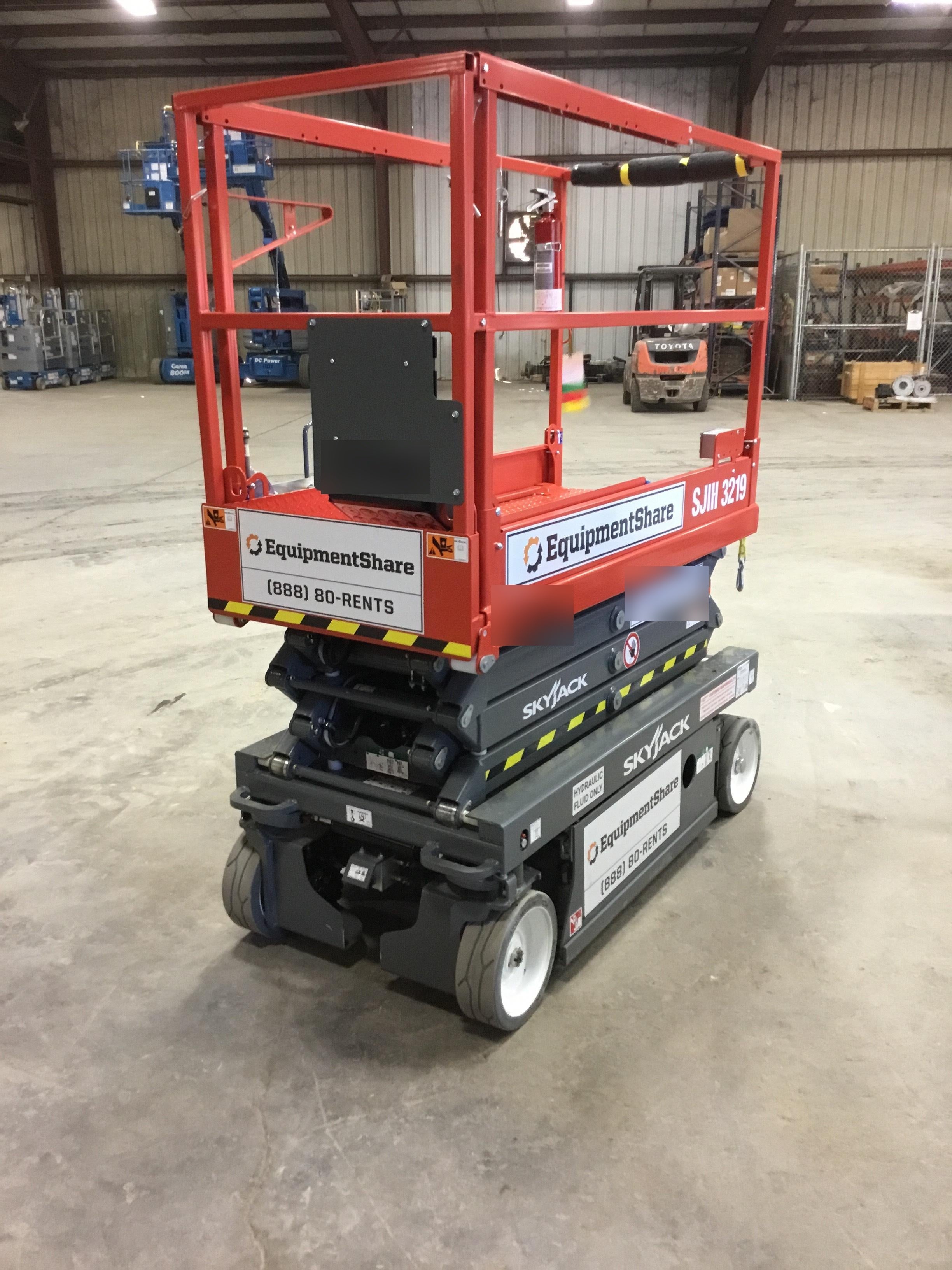 2019 Skyjack SJIII-3219 Standard Options