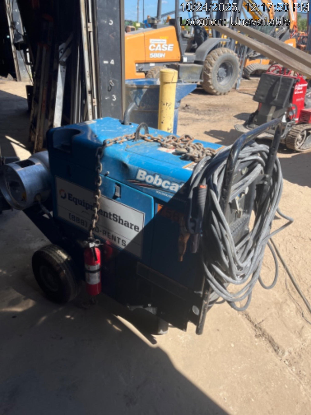 2020 Miller Electric BOBCAT 250 Part #951600 PKG-250 amp Propane Welder, Standard w/Running Gear, Bracket, Hos