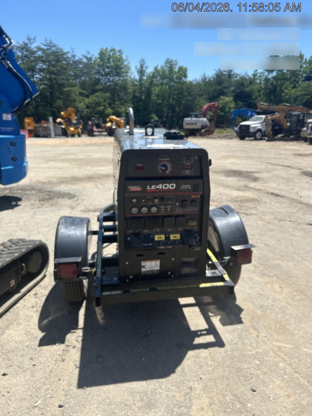 2024 Lincoln Electric LE400 Kubota V1505, Trlr, Cable Rack, Light Kit, ES Decals, T3