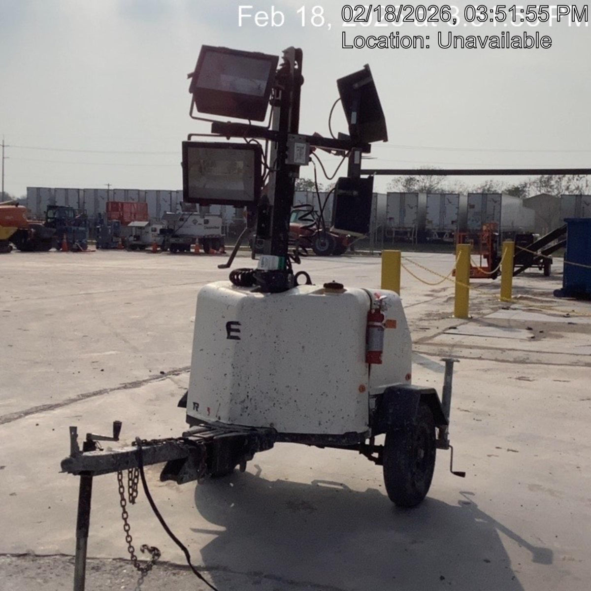 2020 Genie RL4 6kW Light Plant - Metal Halide