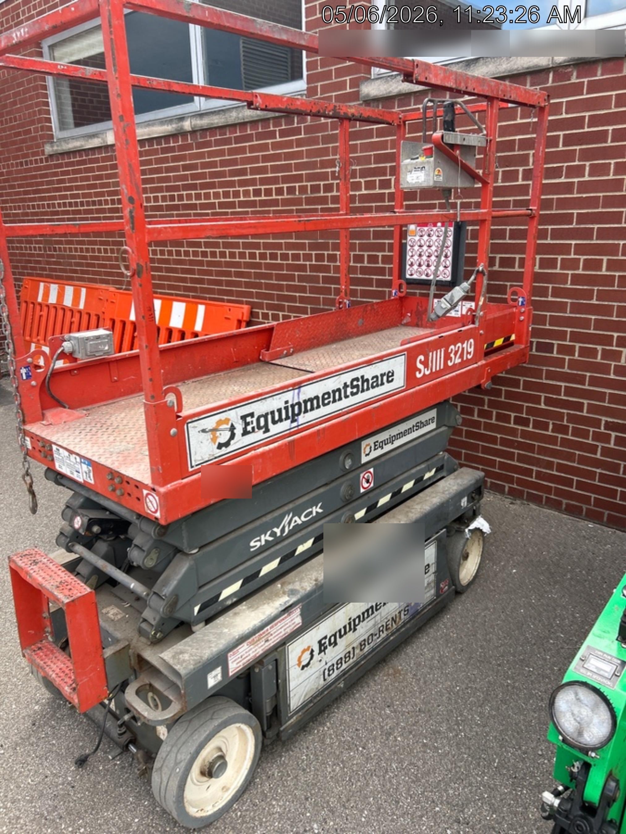 2019 Skyjack SJIII-3219 Standard Options, Trojan Batteries