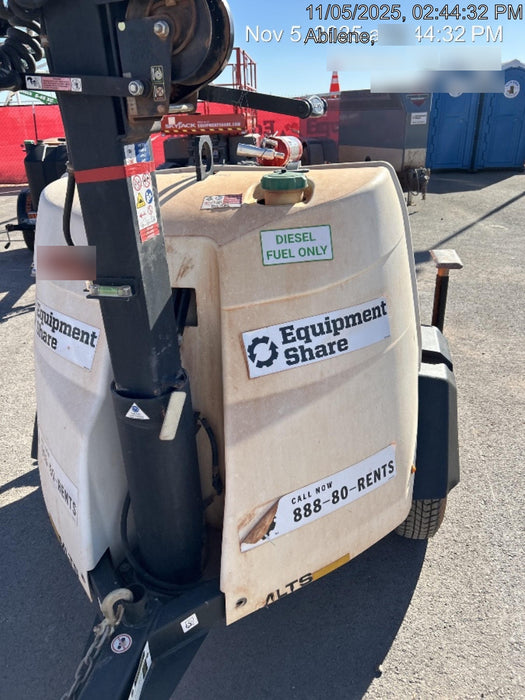 2023 Generac MLT2 Diesel, Flex Switch 120V Input, Powerzone Controller, (4) 320W LED Lights, 4kW Generator, 39.9 Gal Fuel Tank, 2" Ball, T3