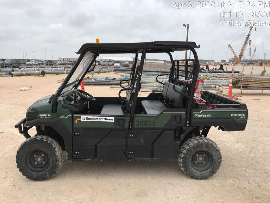 Kawasaki Mule PRO-DXT Movement Alarm, Beacon, Hard Top, ES Track Hardware