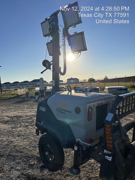 2024 Wacker Neuson LTT4 Diesel, Kohler KDW702, Deep Sea Controller, Auto Start, LED 320W, Bypass Outlet, T3