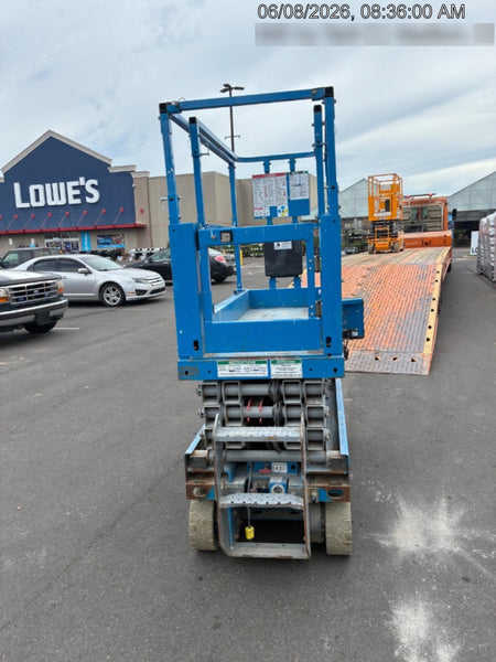 2020 Genie GS-1930 Solid Non Marking Tires, Beacon, Folding rails with half height swing gate