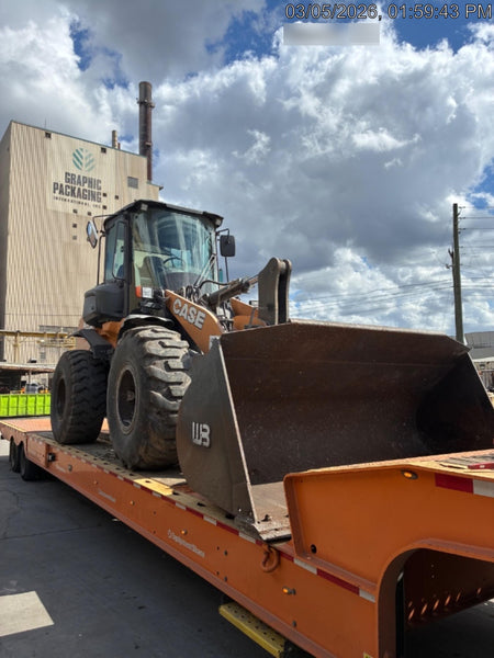 2018 Case 621G CLOSED CAB, 1 FUNCTION, JRB 416 STYLE HYD COUPLER