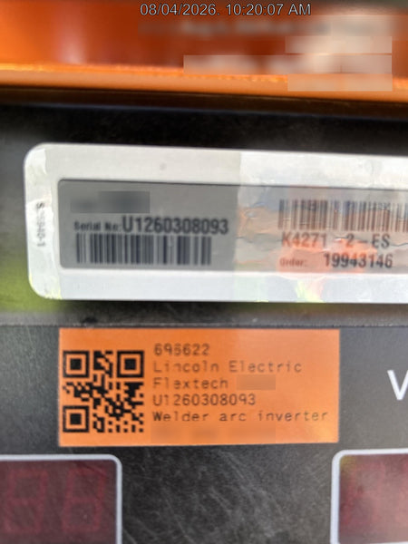 2026 LINCOLN ELECTRIC FLEXTEC 350X