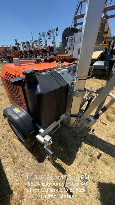 2024 Wanco WLTT-4MM4K Diesel, Deep Sea Controller, Shore Power Plug, Auto Start, (4) 350W LED Floodlights, 4kW Generator, 60 Gal Fuel Tank, 2" Ball, T3